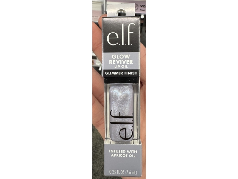 e.l.f Glow Reviver Lip Oil, Opal-ogy Tour, 0.25 fl oz/7.6 mL