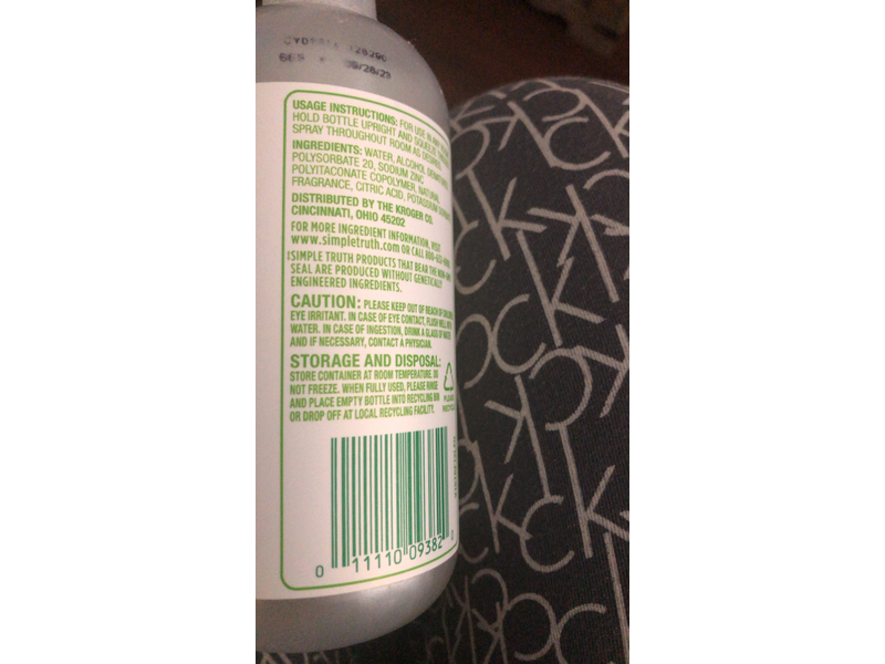 Simple Truth Room Freshener, Lavender Eucalyptus, 354 mL