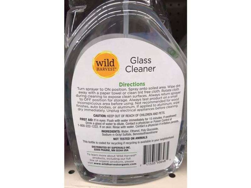 Wild Harvest Glass Cleaner, 32 fl oz