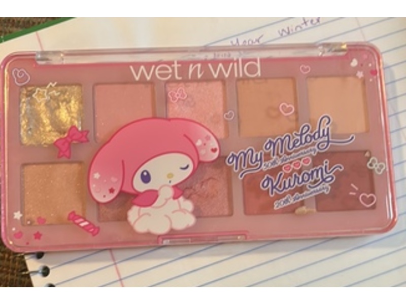 Wet N Wild My Melody And Kuromi Eye & Face Palette, Cozy Cuteness, 0.6 oz/17 g