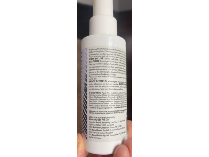 Bondi Boost Thickening Therapy Spray, 4.23 oz/125 mL