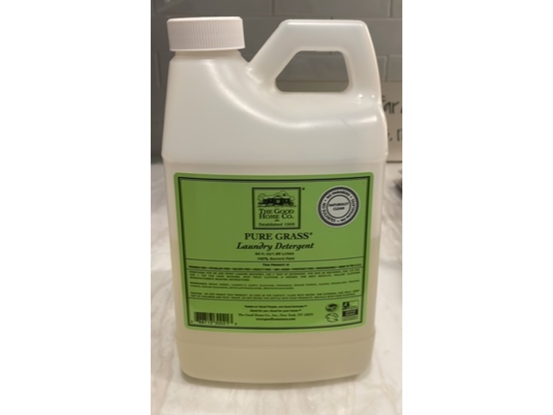 The Good Home Co. Laudry Detergent, Pure Grass, 64 fl oz/1.89 L