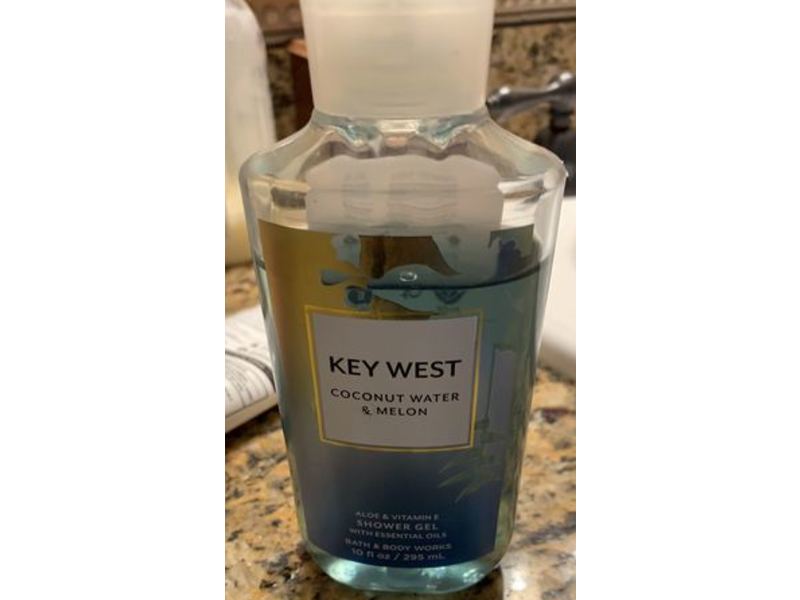 Bath & Body Works Key West Shower Gel, Coconut Water & Melon, 10 fl oz