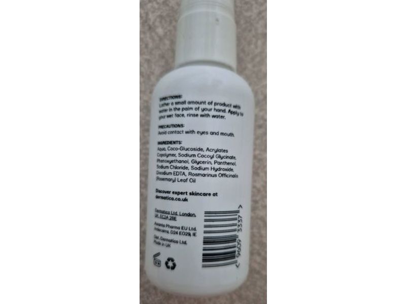 Dermatica Purifying Cleansing Gel, 1.69 fl oz/50 mL