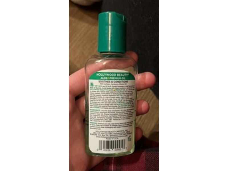 Hollywood Beauty Premium Oil, Aloe, 2 fl oz/59.2 mL