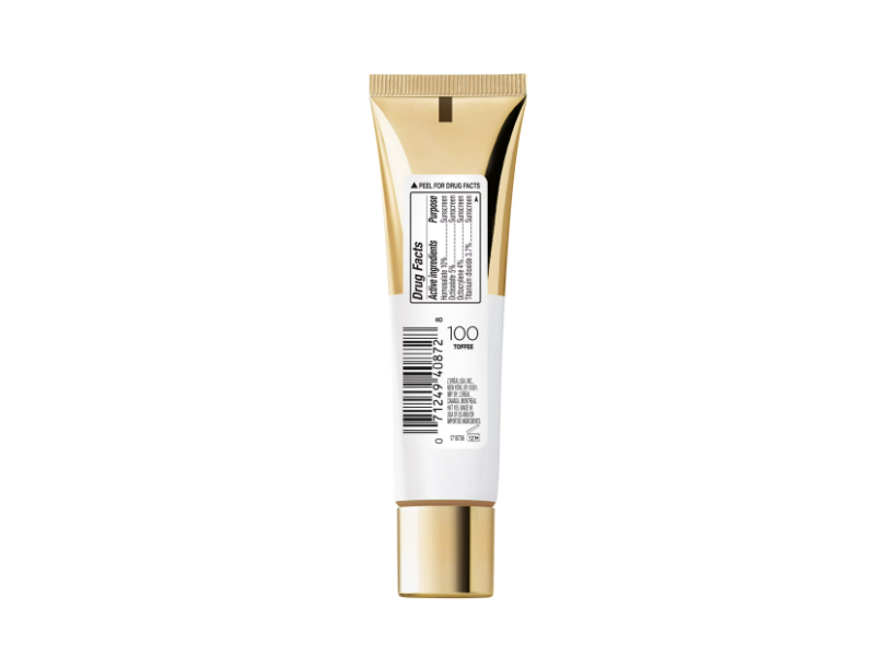 L'Oreal Paris Age Perfect Radiant Serum Foundation Sunscreen, SPF 50, Toffee, 1 oz/30 mL