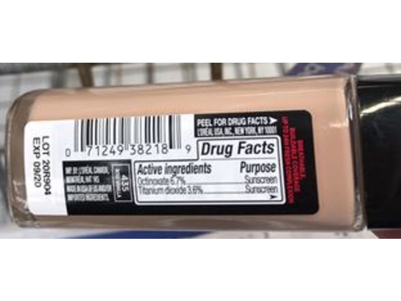 L'Oreal Paris Infallible Up To 24H Fresh Wear Foundation, 435 Rose Vanilla, SPF 25, 1 fl oz/30 mL