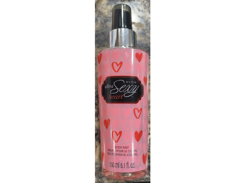 Avon Ultra Sexy Heart Body Mist, 5.1 fl oz/150 mL