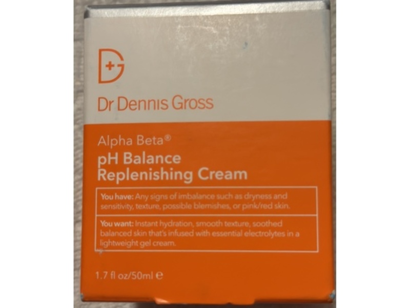 Dr Dennis Gross Alpha Beta pH Balance Replenishing Cream, 1.7 fl oz/50 mL