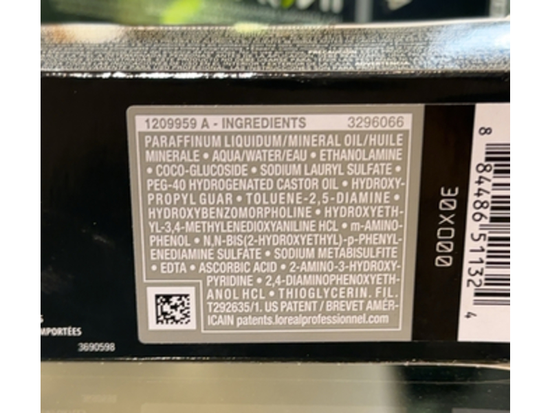 L'Oreal Professionnel Paris Inoa Permanent Hair Color, 4/4N Brown, 2.1oz/60 g