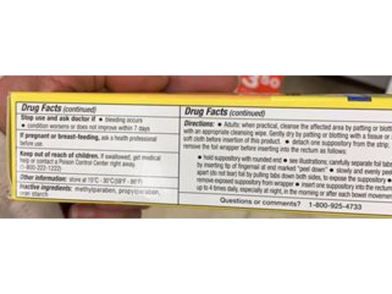 Walgreens Hemorrhoidal Suppositories, 24 Count