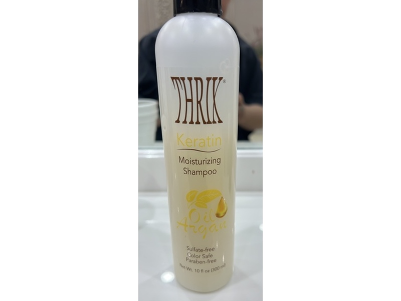 Thrix Keratin Moisturizing Shampoo, Oil Argan, 10 fl oz/300 mL
