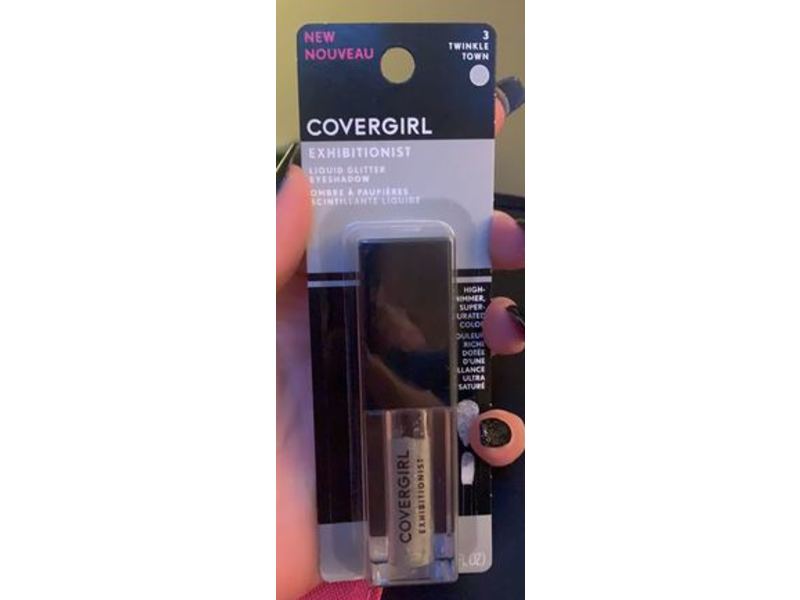 CoverGirl Exhibitionist Liquid Glitter Eyeshadow, 3 Twinkle Town, 0.13 fl oz/4 ml