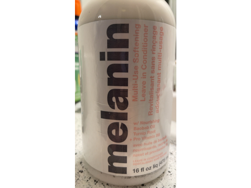 Melanin Haircare Multi-Use Softening Leave In Conditioner, 16 fl oz/475 mL
