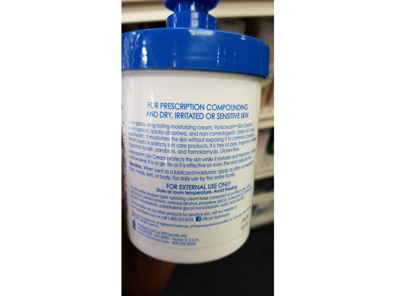 Vanicream Moisturizing Skin Cream, 1lb
