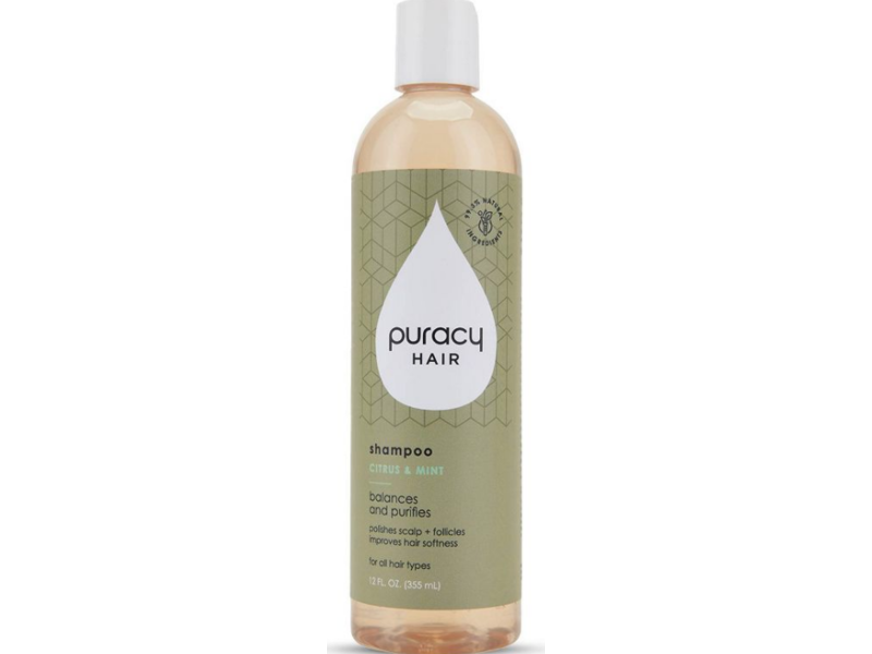 Puracy Hair Shampoo, Citrus And Mint, 12 fl oz,355 mL