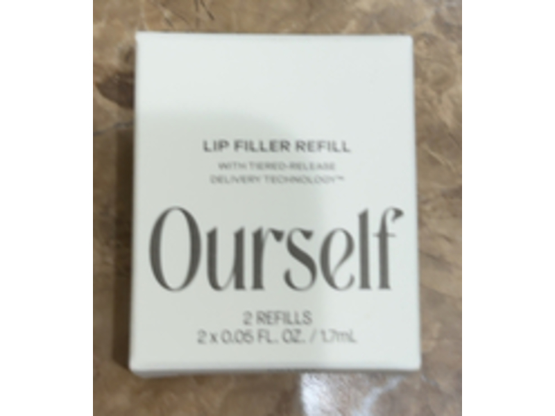 Ourself Lip Filler Refill, 0.05 fl oz/17 mL, Pack Of 2