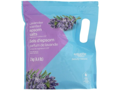 Equate Beauty Scented Epsom Salts, Lavender, 2 kg