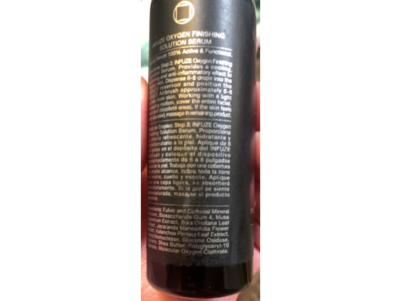 Truth Treatment Systems Infuze Oxygen Finishing Solution Serum, 2fl oz/60 mL