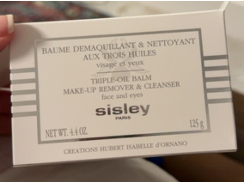 Sisley Paris Triple Oil Balm Make-Up Remover & Cleanser, 4.4 oz/125 g