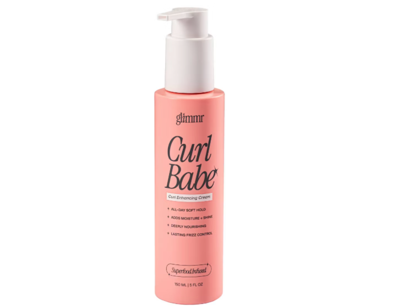 Glimmr Curl Babe Curl Enhancing Cream, 5 fl oz/150 mL