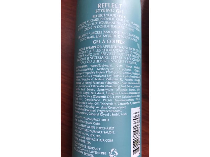 Surface Reflect Styling Gel, 8 fl oz/236 mL