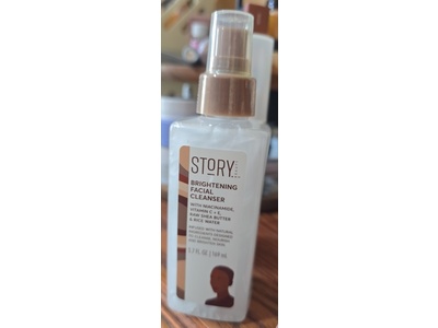 Story Beauty Brightening Facial Cleanser, 5.7 fl oz/169 mL