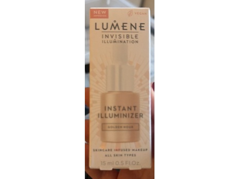 Lumene Invisible Illumination Instant Illuminizer, Golden Hour, 0.5 fl oz/15 mL