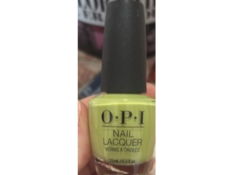 OPI Nail Lacquer, Clear Your Cash, 0.5 fl oz/15 mL