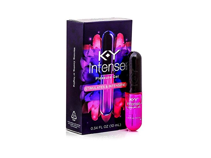 ky pleasure lubricants K-Y Intense Pleasure Gel Lube, Water Based Personal Lubricant For Sexual  Wellness, Vaginal Moisturizer, 0.34 fl oz main image 0