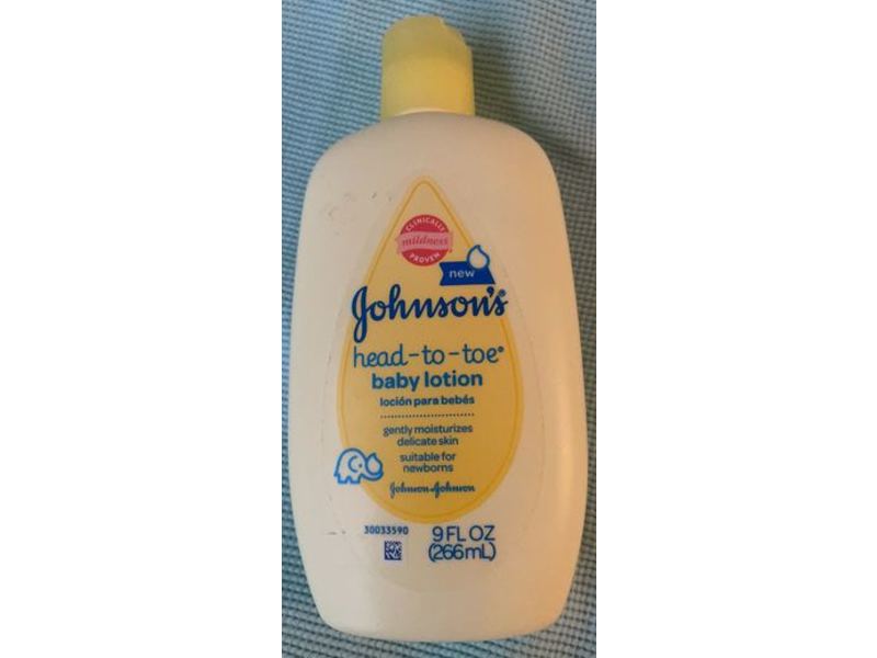 Johnson's Head-To-Toe Baby Lotion, 9 fl oz/266 mL