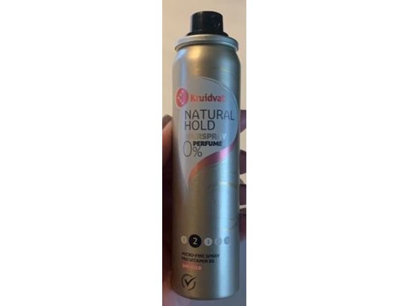Kruidvat Natural Hold Hairspray, 75 mL