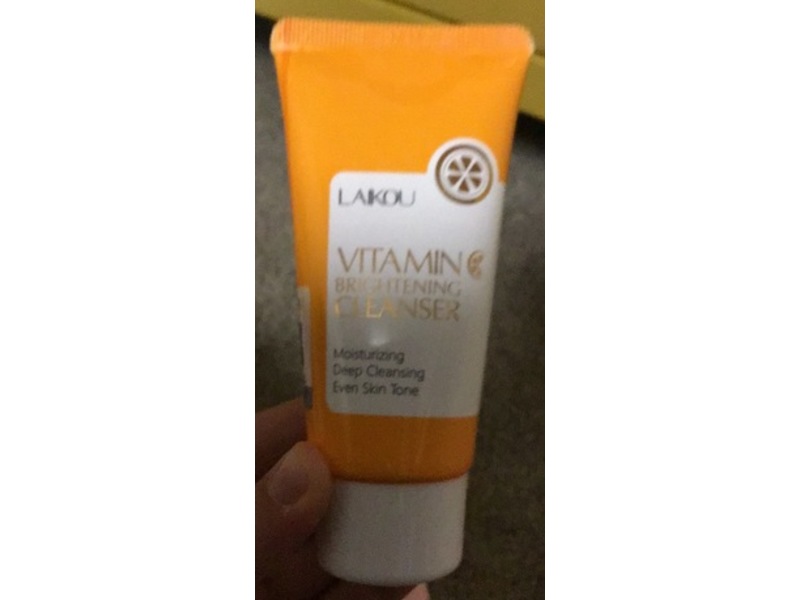 Laikou Brightening Cleanser, Vitamin C, 1.76 oz/50 g