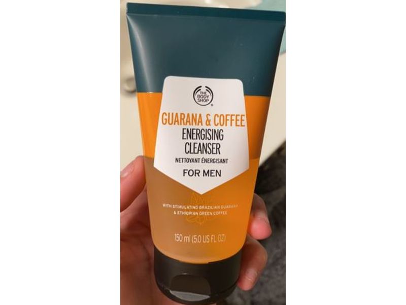 The Body Shop Energising Cleanser, Guarana & Coffee, 5.0 fl oz/150 mL