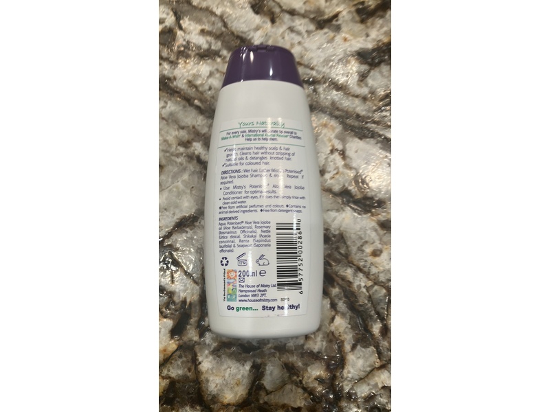 Mistry’s Aloe Vera Jojoba Shampoo with Rosemary, 200 mL