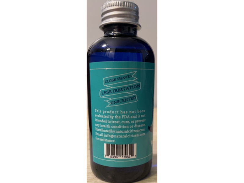 Old Ron's Barber Co Electric Pre-Shave Splash, 4 oz/114 mL