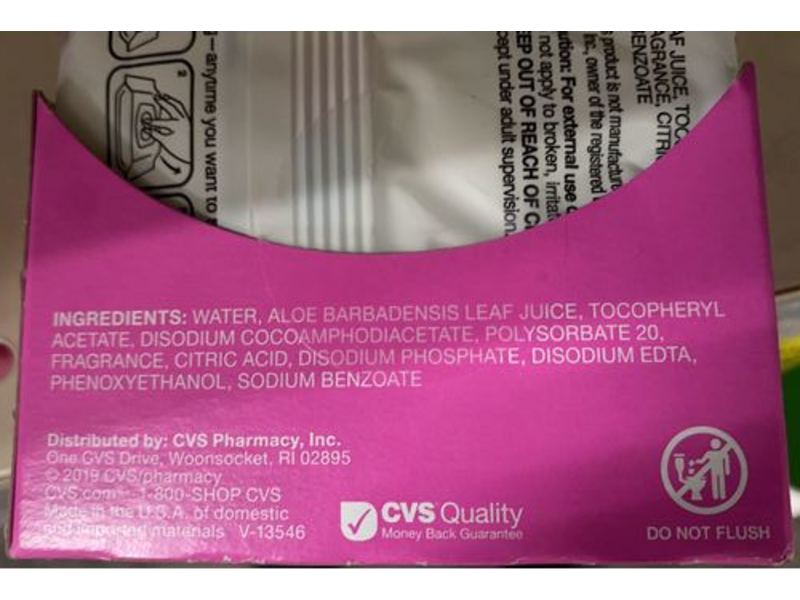 Cvs Health Cleansing Cloths, Sensitive Skin, 32 Individual Clothes