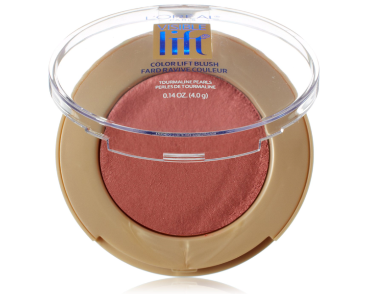 L'Oreal Paris Visible Lift Color Lift Blush, Coral Lift, 0.14 oz/4.0 g