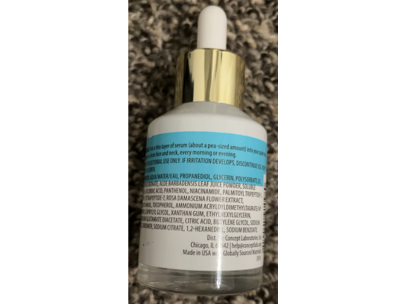 Evenza Hyaluronic Hydrate & Plump Face Serum, 2 fl oz/59 mL