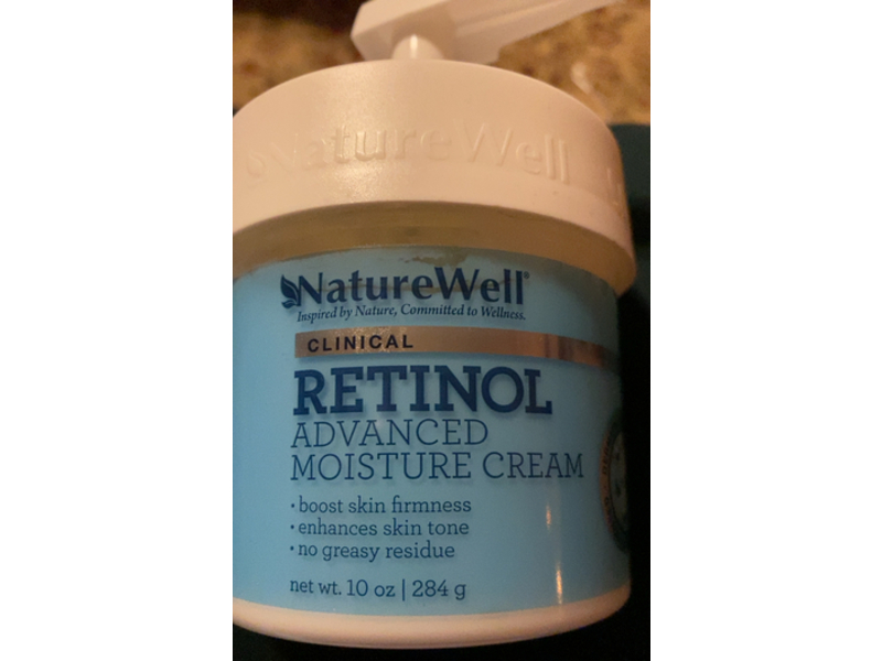 Nature Well Clinical Advanced Moisture Cream, Retinol, 10 oz/284 g