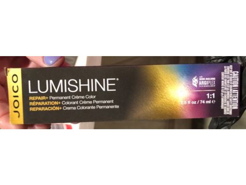Joico Lumishine Repair+ Permanent Creme Color, 4N/4.0, 2.5 fl oz/74 mL