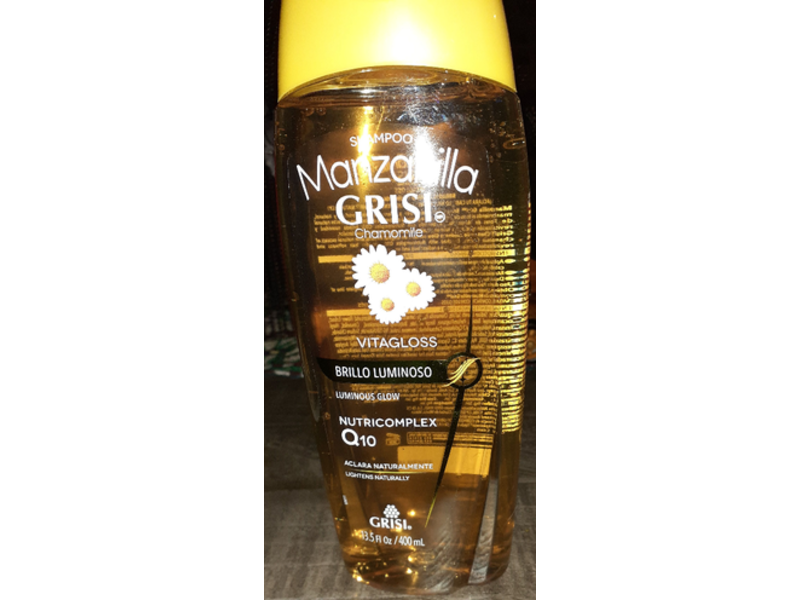 Grisi Vitagloss Manzanilla Shampoo, Chamomile, 13.5 fl oz/400 mL