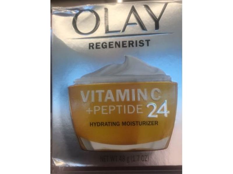 Olay Regenerist Vitamin C+Peptide 24 Hydrating Moisturizer, 1.7 oz/48 g