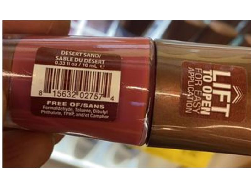 Mineral Fusion Nail Lacquer, Desert Sand, 0.33 fl oz/10 mL