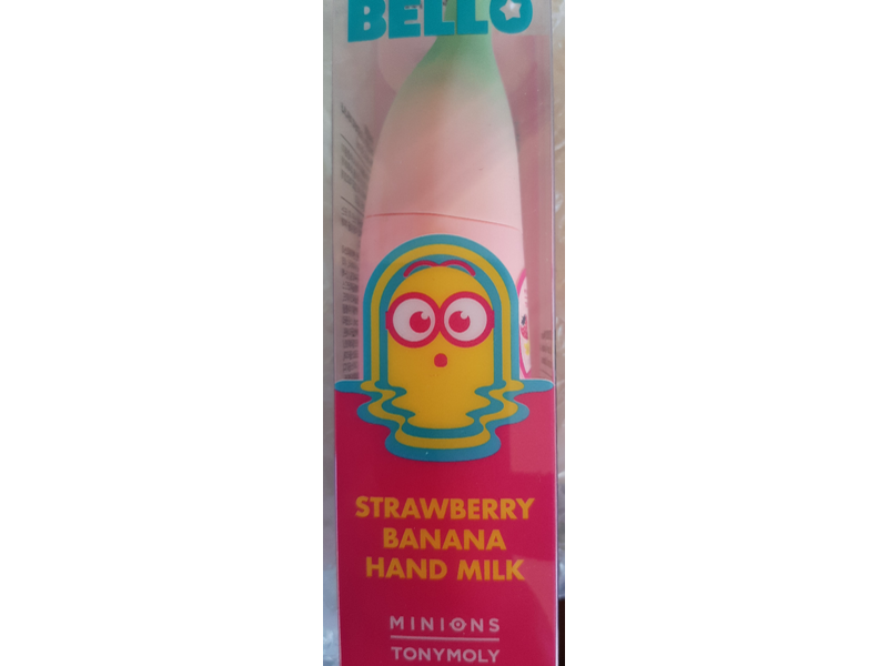 Tonymoly Minions Strawberry Banana Hand Milk, 1.5 oz/45 mL