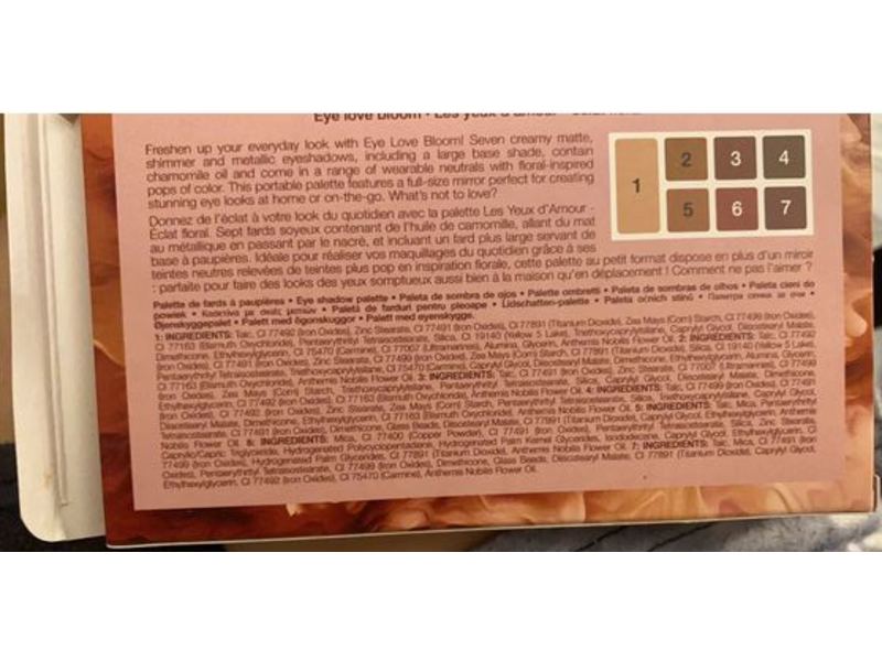Sephora Eye Love Eyeshadow Palette, Bloom