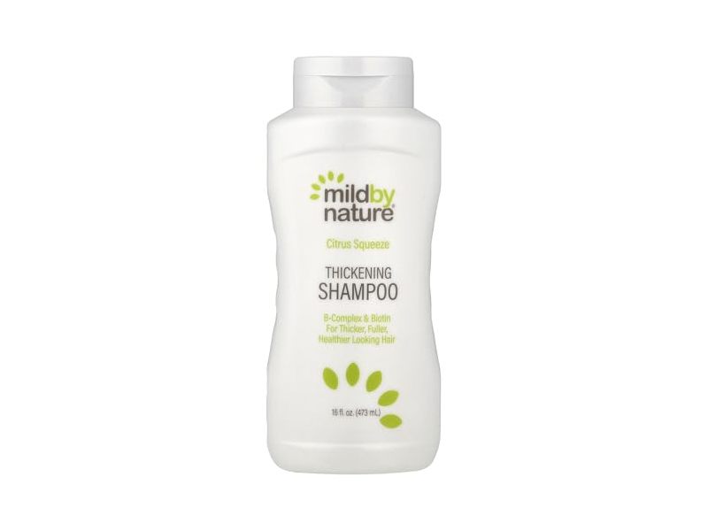 Mild By Nature Hair Thickening Shampoo, Citrus Squeeze, 16 fl oz/473 mL