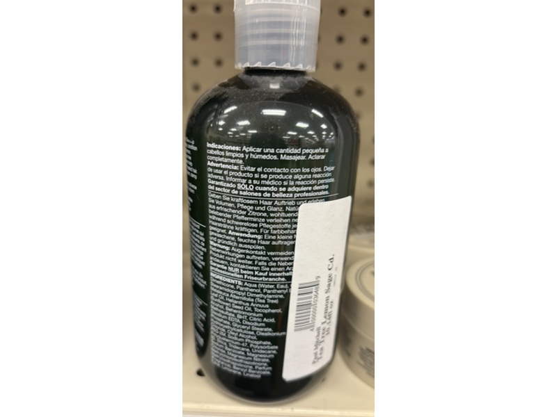 Teatree Thickening Conditioner, Lemon Sage, 10.14 fl oz/300 mL