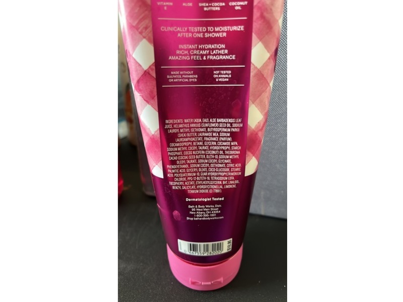 Bath & Body Works Moisturizing Body Wash, Gingham Gorgeous, 10 fl oz/295 mL