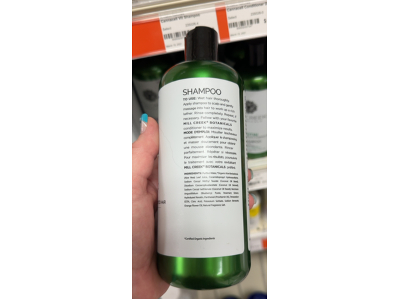 Mill Creek Botanicals Shampoo, Fantastic Silver, 14 fl oz/414 mL